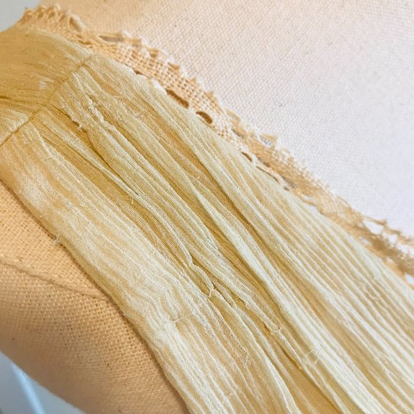 NWT Tibi Cream Silk Floral Embroidered Dress Size 6 - Picture 13 of 13